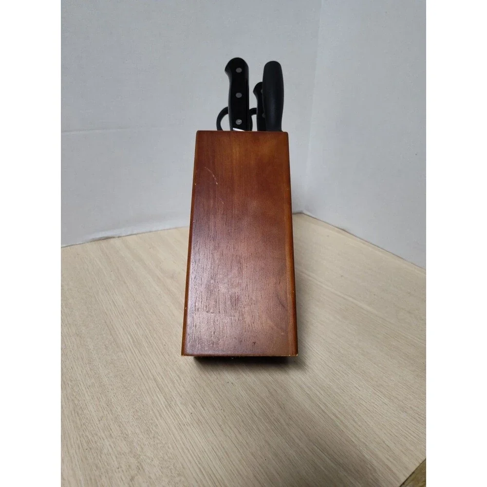 JA Henckels 9 Piece Solution Fine Edge Knife Block Kitchen Cutlery Set‎ India